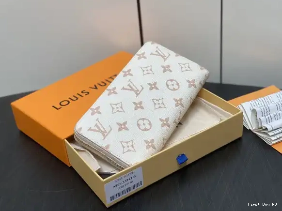 First bag ru VUITTON Zippy WALLET-19.5*10.5*2.5cm Portefeuille LOUIS 0520